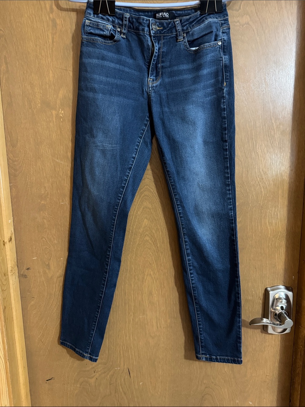 Buffalo David Bitton Indigo Blue “Pursuit” Jeans with Contrast Stitching